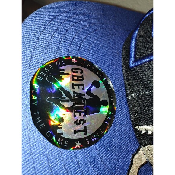 Greatest 23 Chicago MJ Alt Hook Up Blue Black Skyline Era Snapback Hat Cap USA - Picture 9 of 14